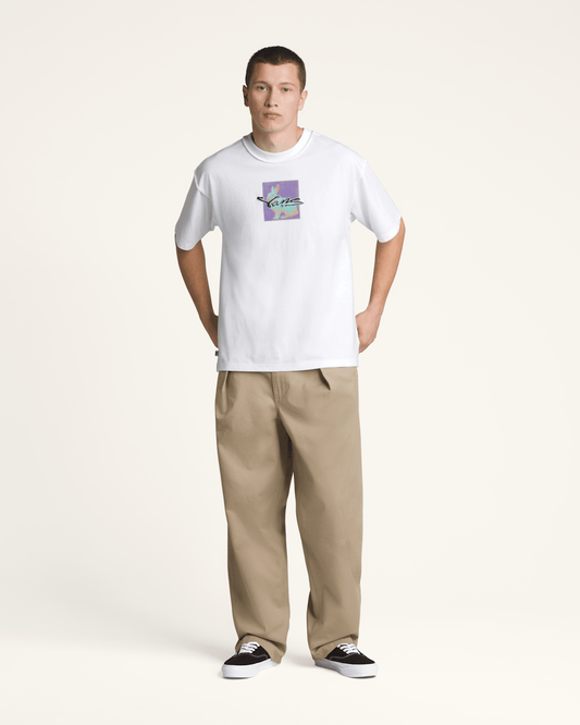 Premium Short Sleeve T-Shirt in White | Vans near me