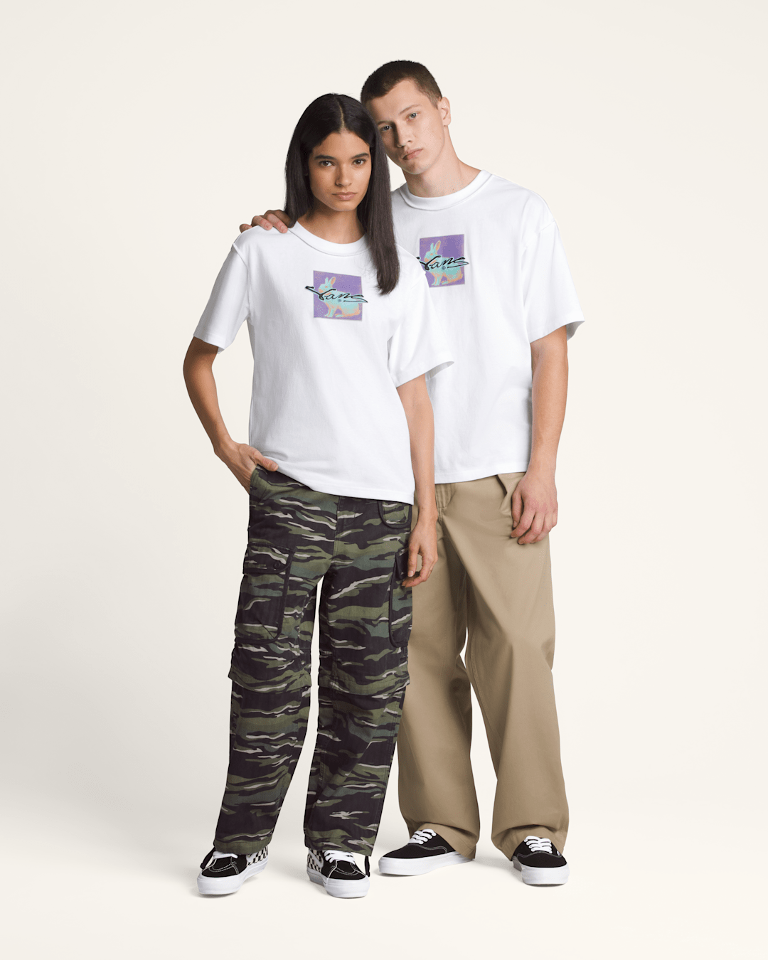 Premium Short Sleeve T-Shirt in White | Vans near me