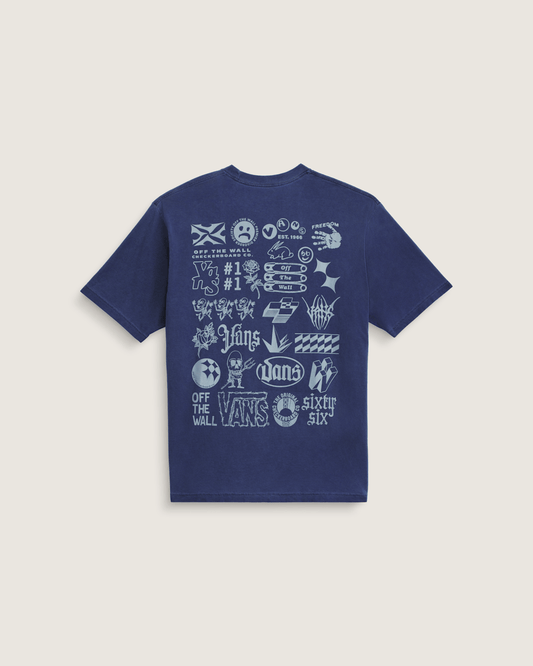 Mixed Lot T-Shirt in Deep Twilight Blue | Vans sale