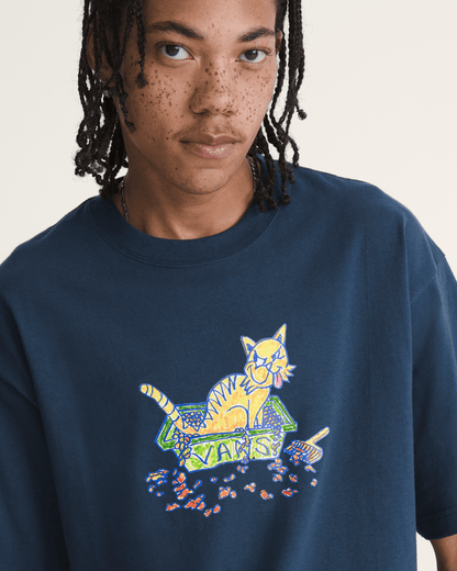 Litter T-Shirt in Navy Blue | Vans near me