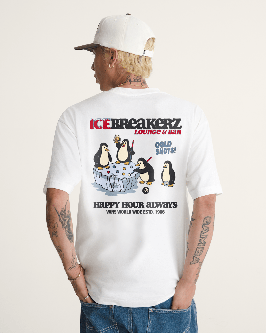 Ice Breakerz T-Shirt in White | Vans near me