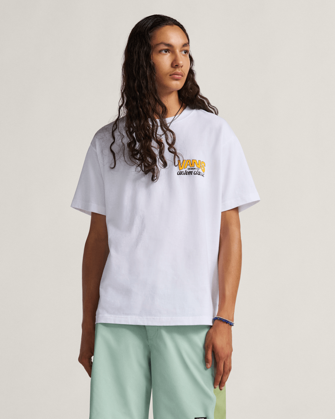 Shop Front T-Shirt in White / Sunny Yellow | Vans near me