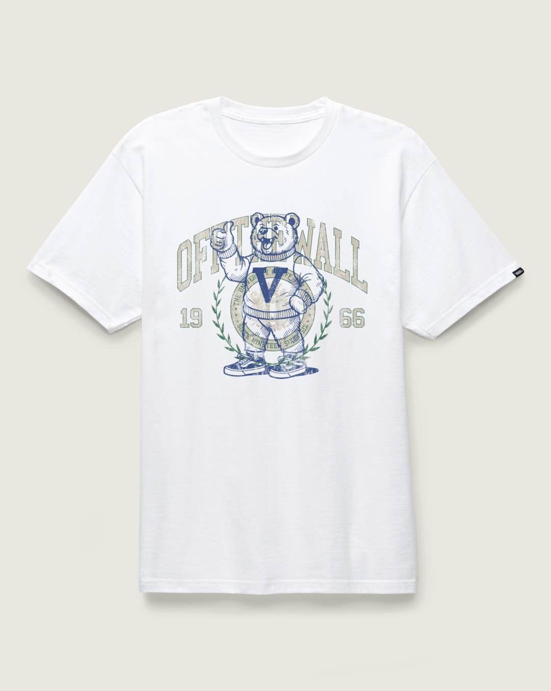 Drop Out T-Shirt in White | Vans on sale