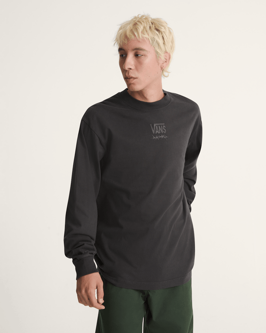 Scorpio Long Sleeve T-Shirt in Black | Vans online