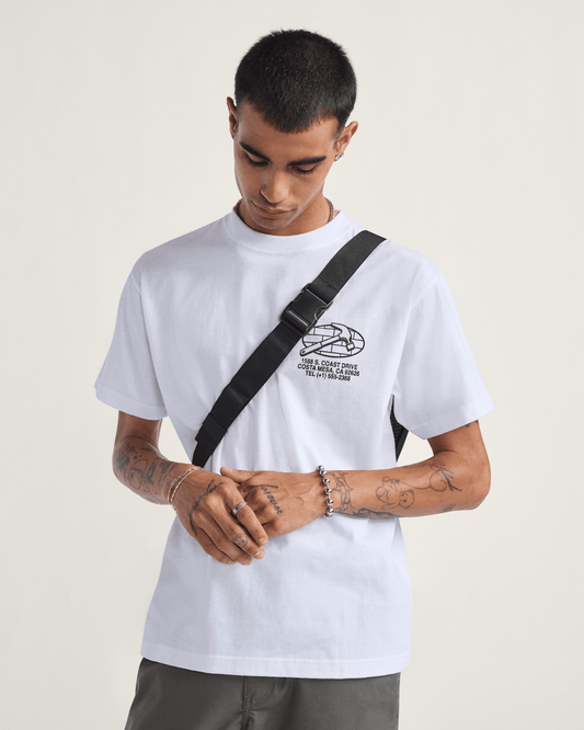 Service Repair T-Shirt in White | Vans near me