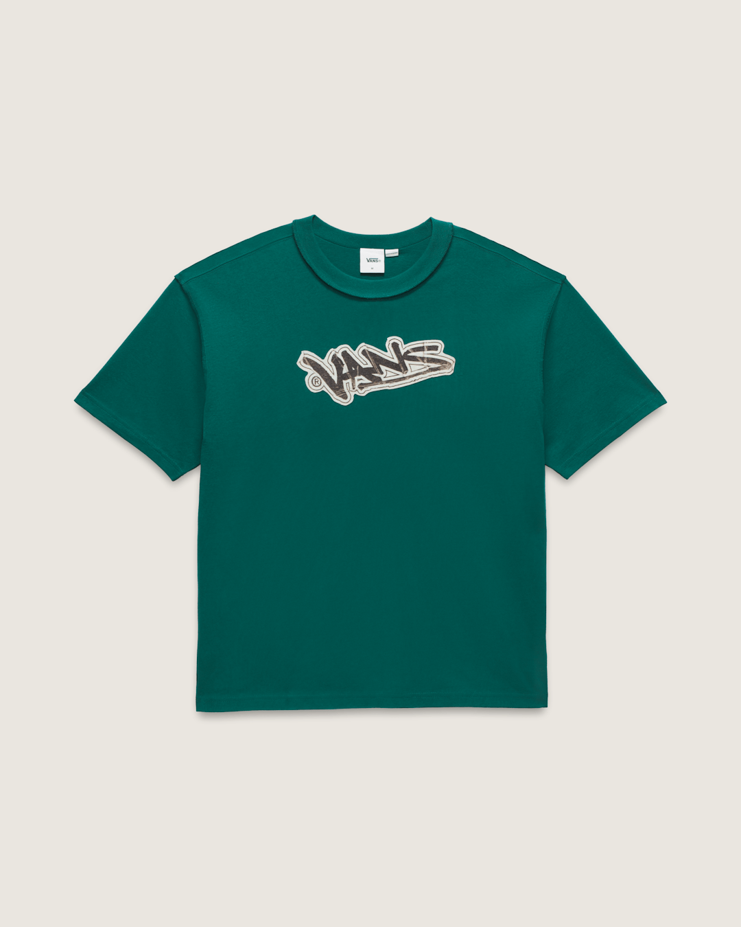 Premium Short Sleeve T-Shirt in Rain Forest Green | Vans sale