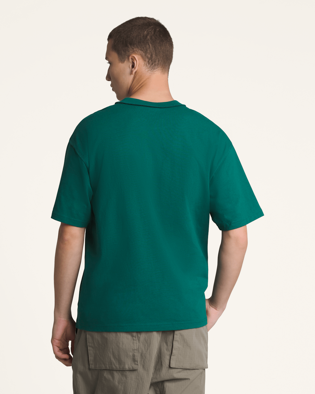 Premium Short Sleeve T-Shirt in Rain Forest Green | Vans sale