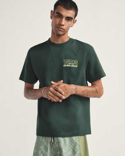 Shop Front T-Shirt in Dried Kelp Green | Vans on sale