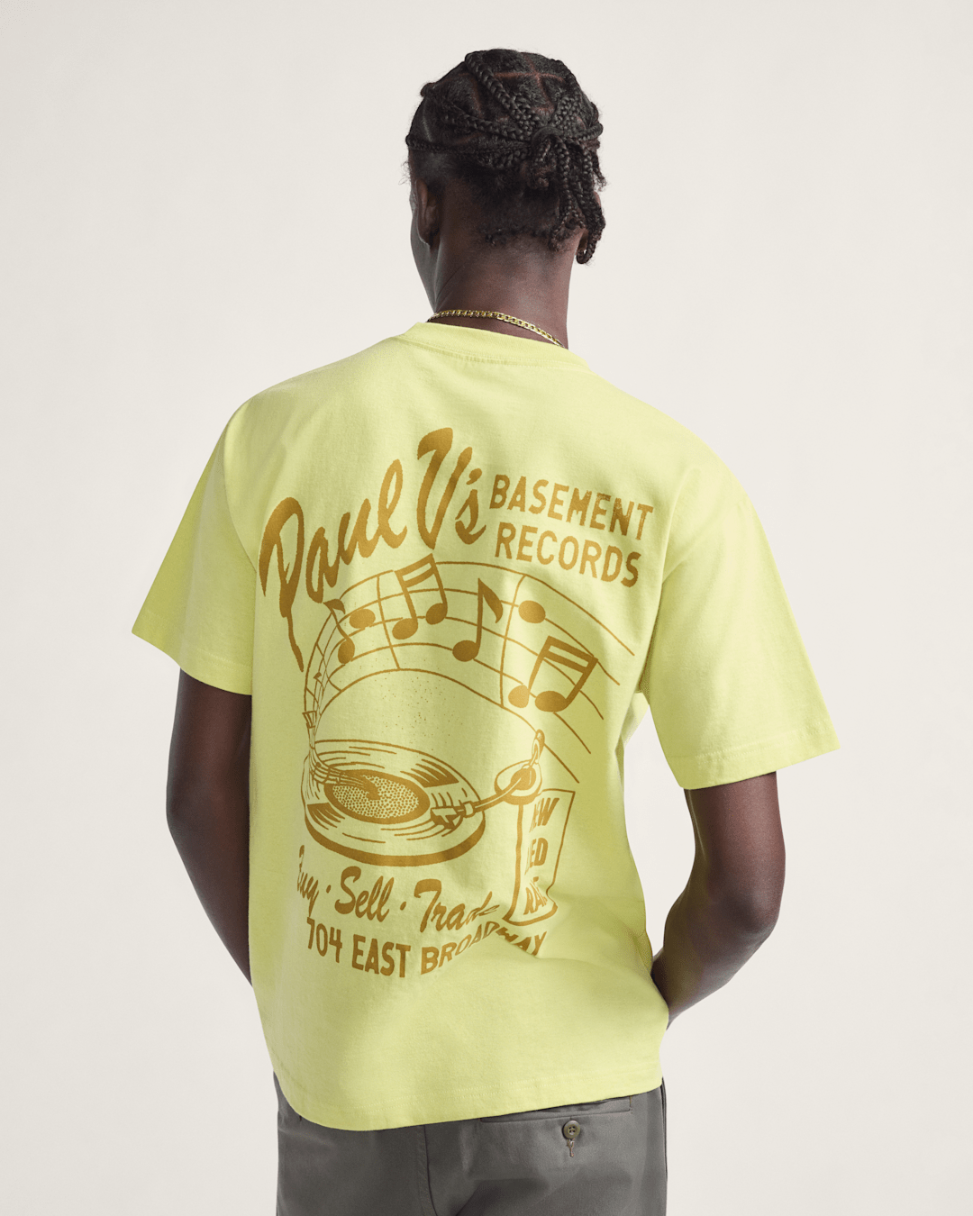Paul Vs T-Shirt in Canary Yellow | Vans discount