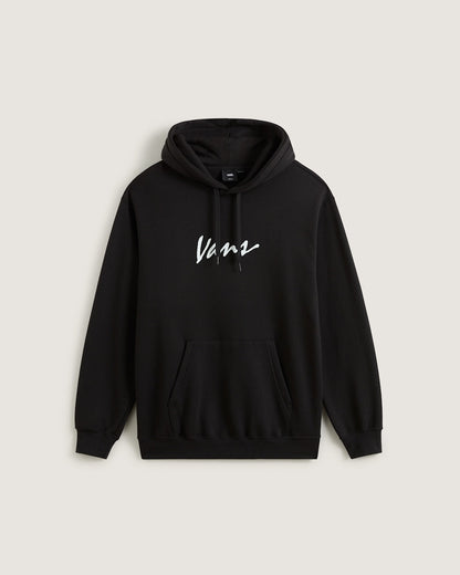 Scripted Vans Pullover Hoodie in Black | Vans near me