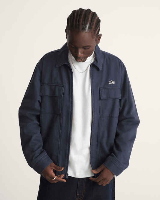 Mcavoy Station Jacket in Parisian Night Blue | Vans on sale