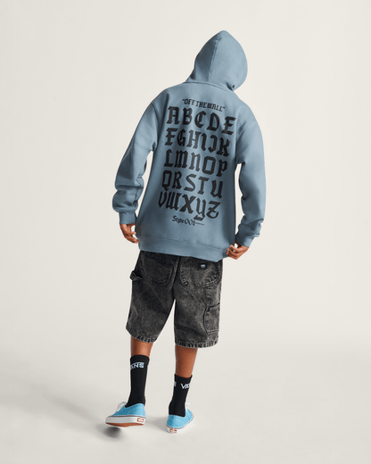 Style 001 Pullover Hoodie in Stormy Weather Blue | Vans discount