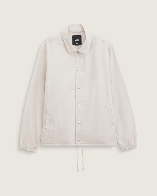Torrey Coaches Jacket in Taupe Mist Beige | Vans outlet
