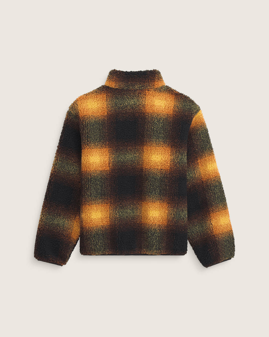 Heights High Pile Jacket in Green / Mustard Yellow | Vans near me