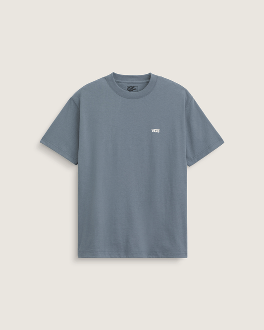Left Chest Logo T-Shirt in Stormy Weather Blue | Vans outlet