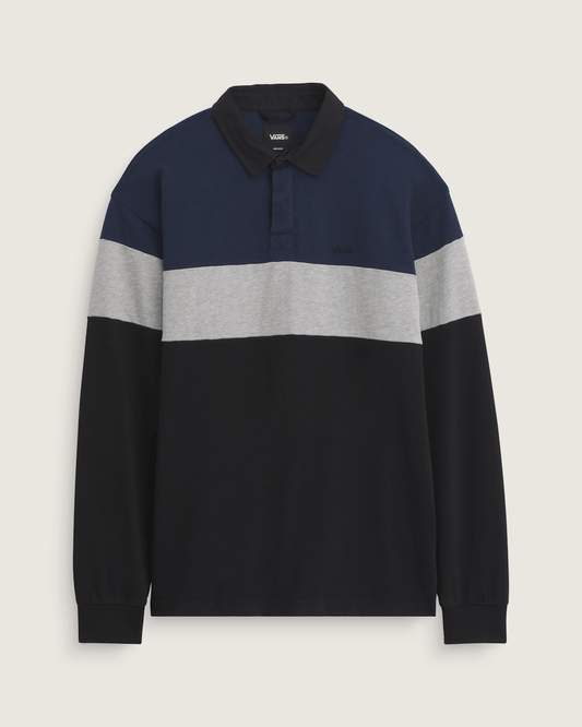 Andy Rugby Long Sleeve Shirt in Black | Vans near me