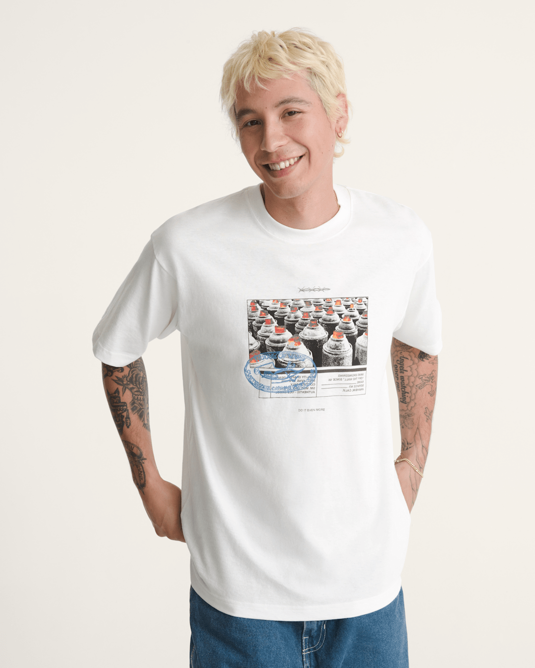 Style Tips T-Shirt in Marshmallow White | Vans online