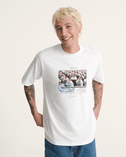 Style Tips T-Shirt in Marshmallow White | Vans online
