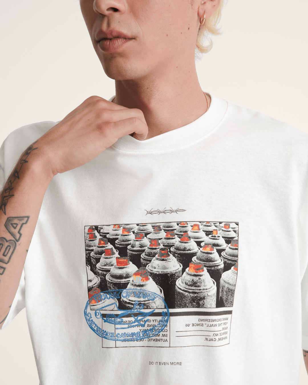 Style Tips T-Shirt in Marshmallow White | Vans online
