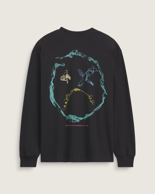 Ideas Long Sleeve T-Shirt in Black | Vans sale