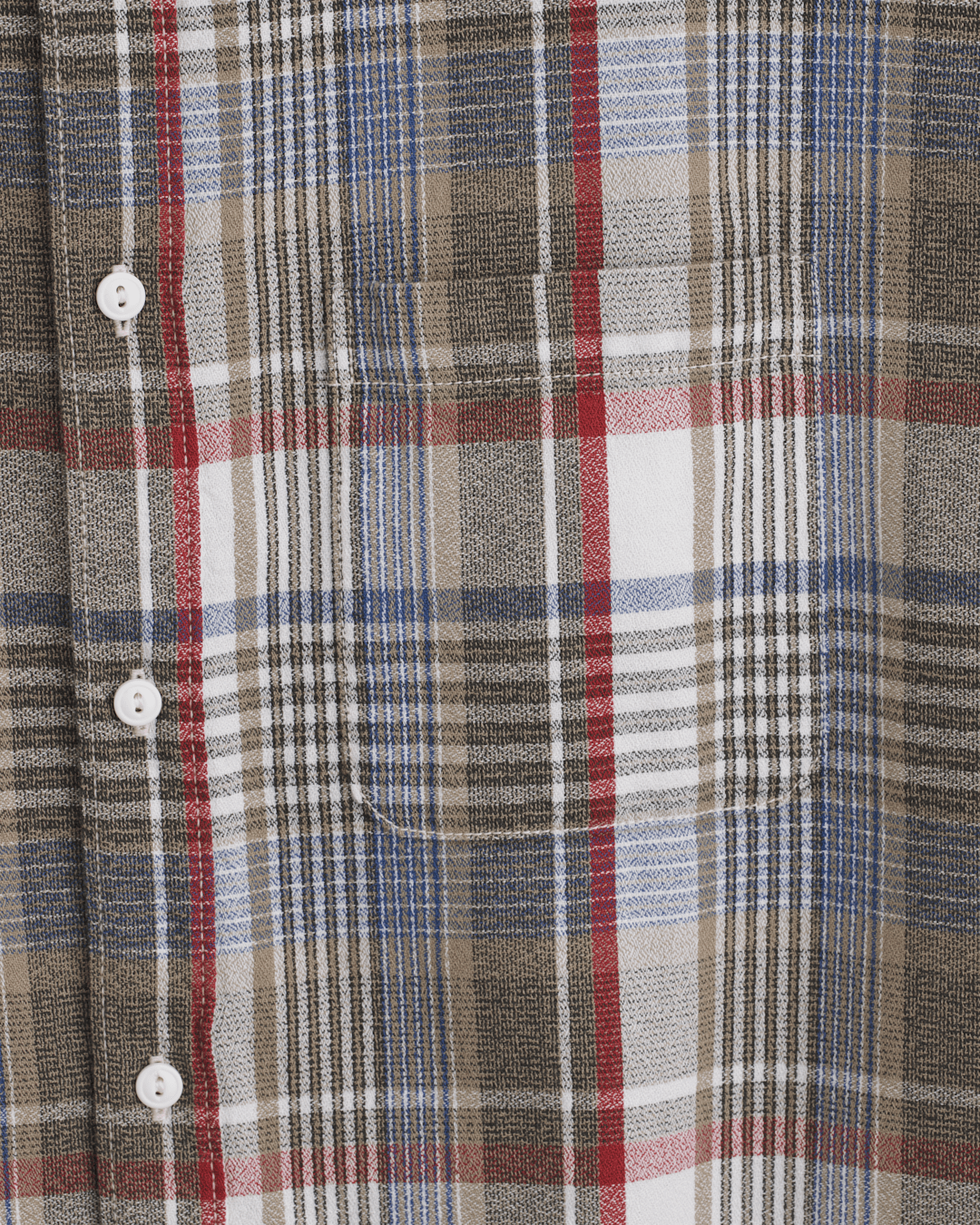 Premium Button Up Shirt in Egret White / Elm Green | Vans on sale