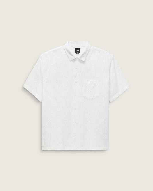 Wayside Eyelet Woven Shirt in White | Vans on sale