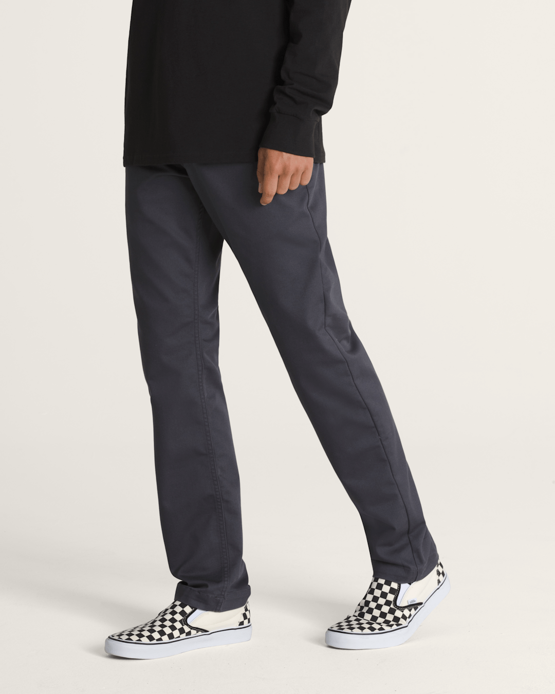 Authentic Chino Slim Pants in Asphalt Grey | Vans sale