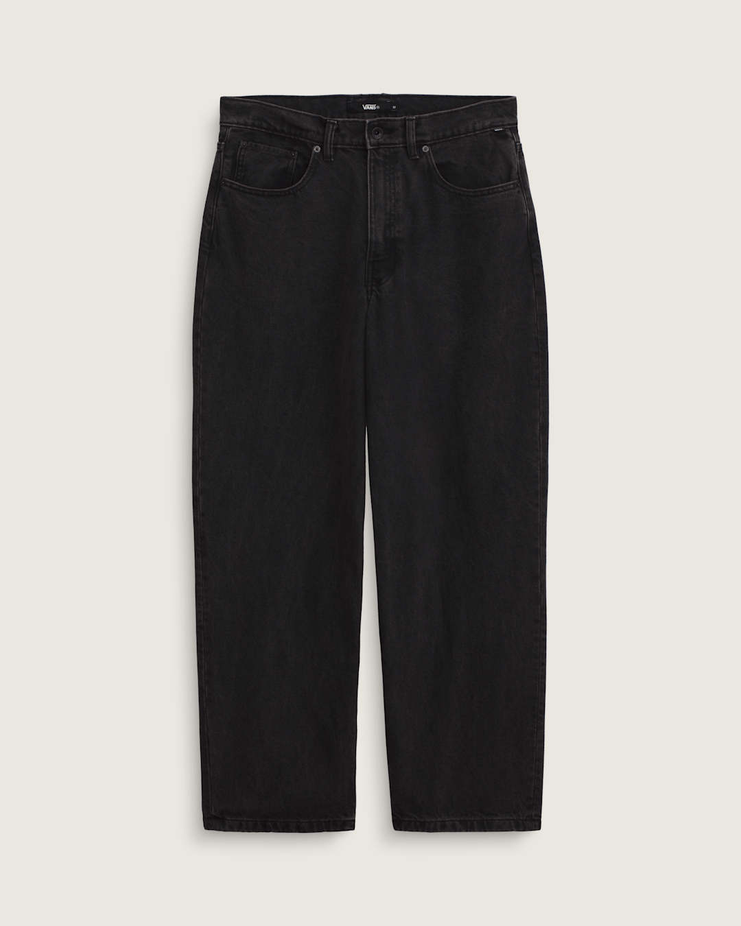 Check-5 Baggy Denim Pants in Black | Vans discount
