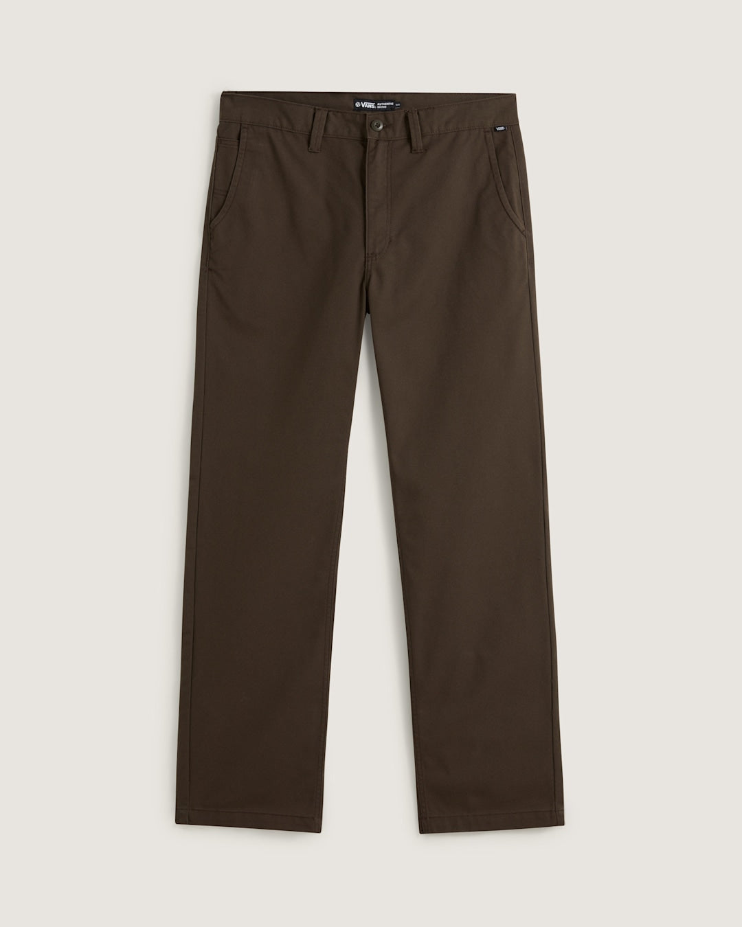 Authentic Chino Relaxed Pants in Coal Brown | Vans on sale