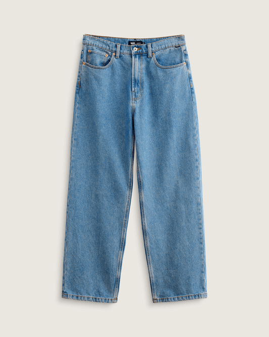 Check-5 Baggy Denim Pants in Stonewash Blue | Vans online