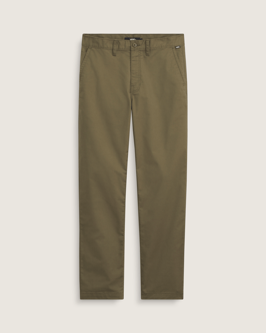 Authentic Chino Straight Pant in Mossy Olive Green | Vans outlet