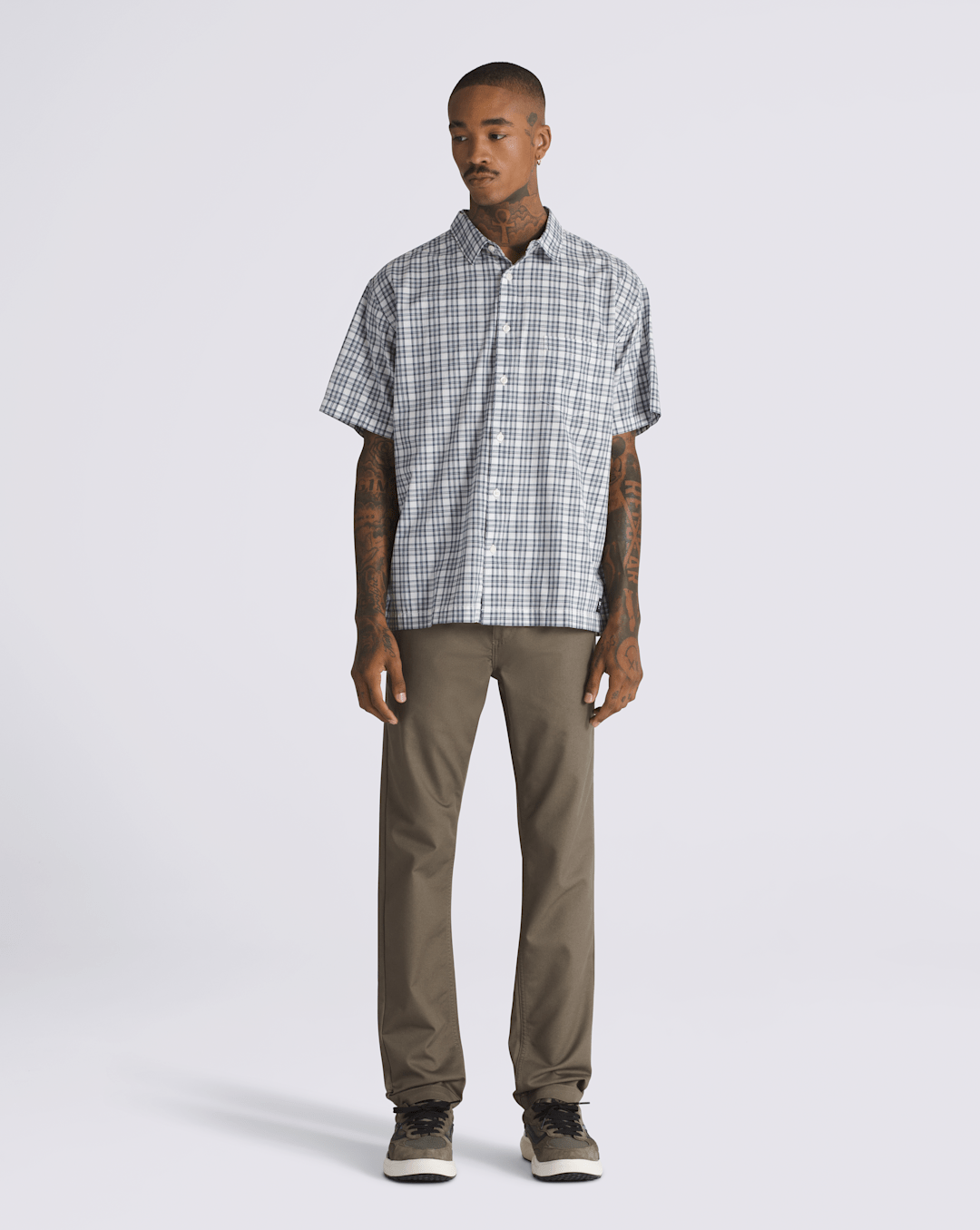 Authentic Chino Slim Pants in Bungee Cord Brown | Vans outlet