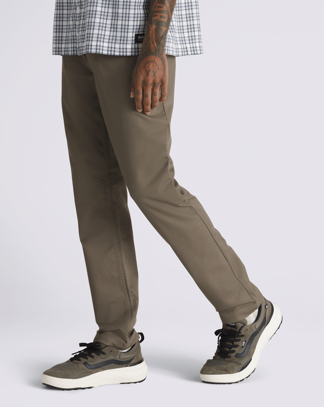 Authentic Chino Slim Pants in Bungee Cord Brown | Vans outlet