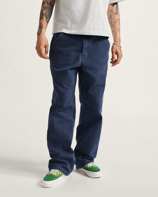 Drill Chore Carpenter Vintage Wash Pants in Parisian Night Blue | Vans online