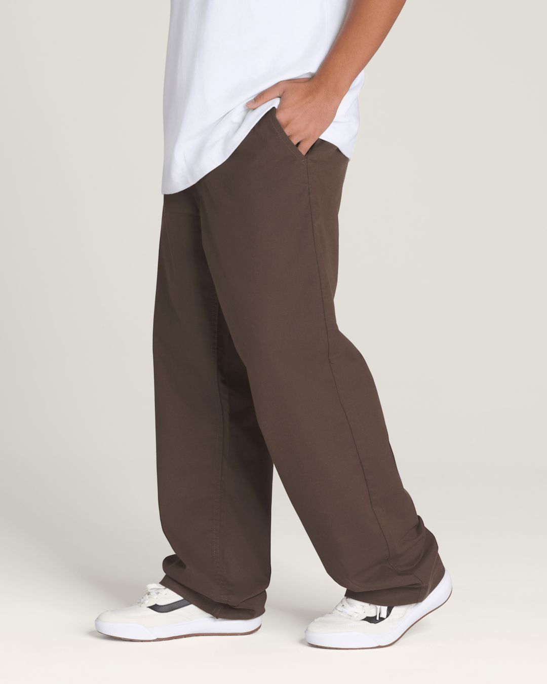 Authentic Chino Loose Pants in Turkish Coffee Brown | Vans outlet
