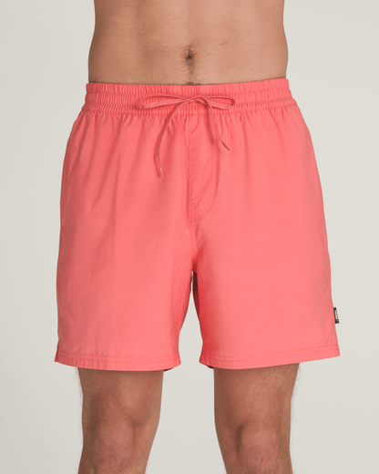 Primary Solid Elastic 17'' Boardshorts in Porcelain Rose Pink | Vans outlet