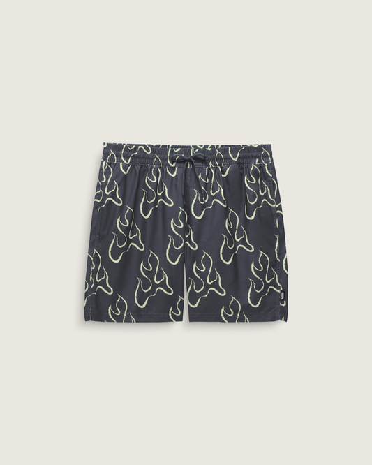 Primary Solid Elastic 17'' Boardshorts in Asphalt Grey / Shadow Lime Green | Vans near me