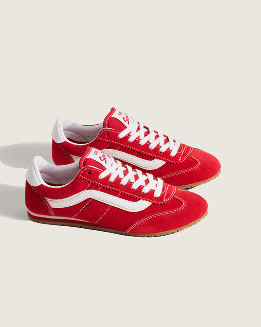 Big Kids Super Lowpro Shoe in Racing Red | Vans discount