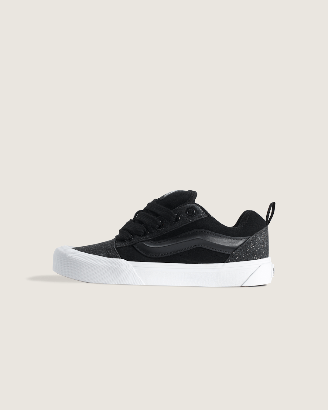 Big Kids Knu Skool Shoe in Dazzled Black | Vans near me