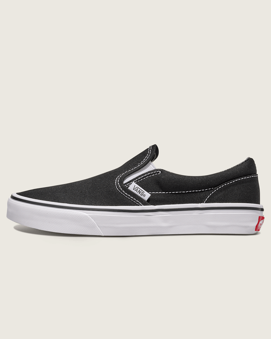 Big Kids Classic Slip-On Shoe in Black | Vans near me