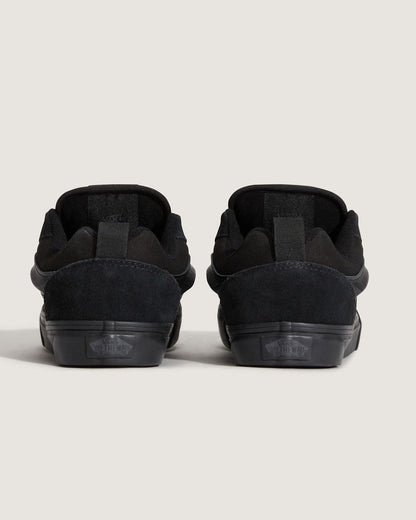 Big Kids Knu Skool Shoe in Triple Black | Vans on sale
