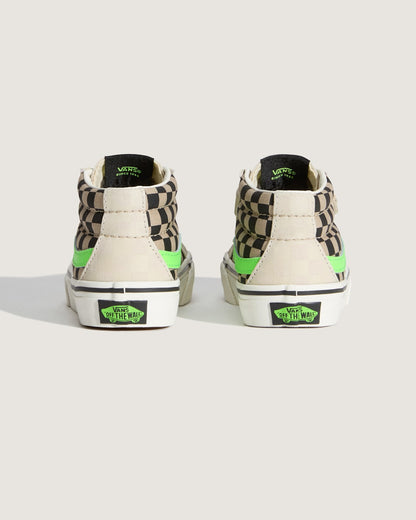 Little Kids Sk8-Mid V Shoe in Glow-in-the-Dark Taupe Mist Grey | Vans sale