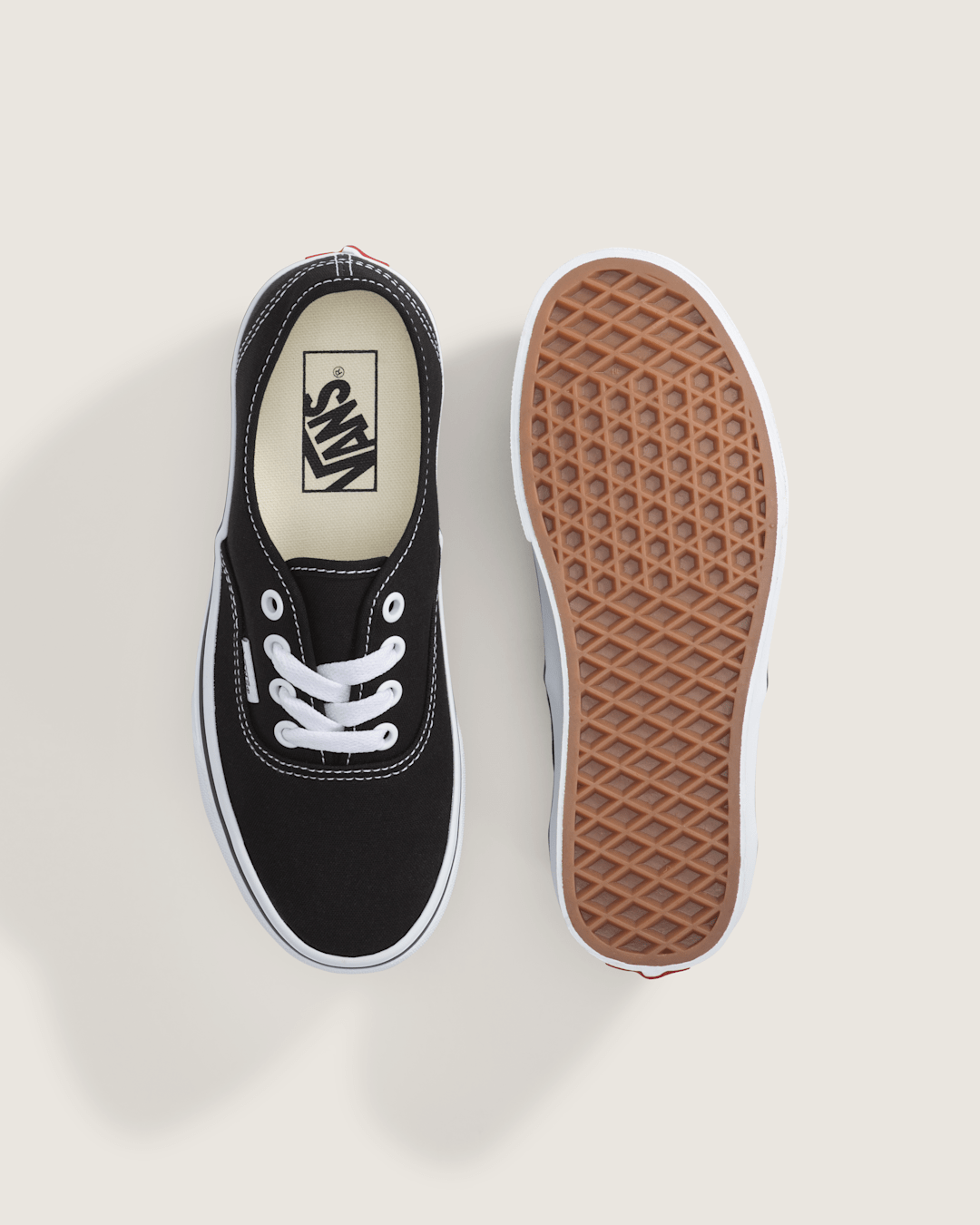 Big Kids Authentic Shoe in Black | Vans discount
