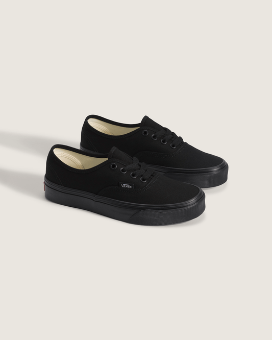 Big Kids Authentic Shoe in Blackout | Vans sale