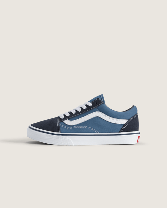 Big Kids Old Skool Shoe in Navy Blue | Vans outlet