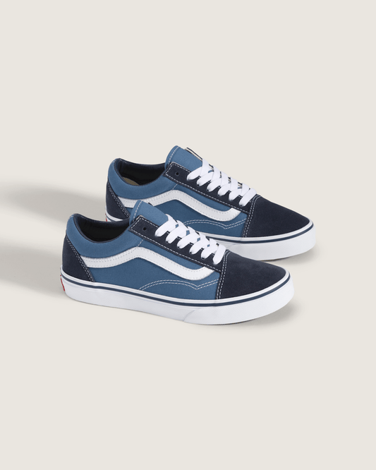 Big Kids Old Skool Shoe in Navy Blue | Vans outlet