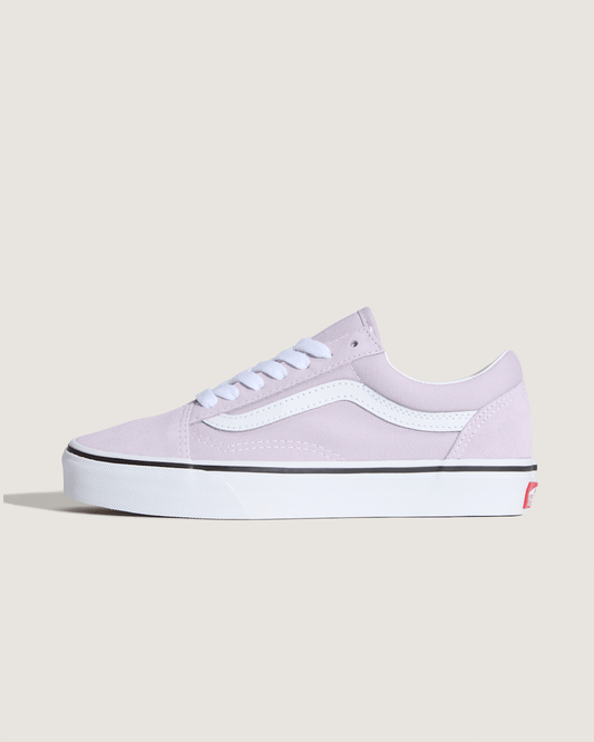 Big Kids Old Skool Shoe in Lilac Mist Purple | Vans on sale