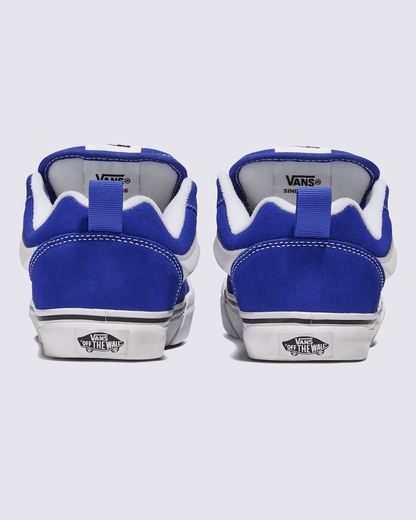 Big Kids Knu Skool Shoe in Blue / White | Vans online