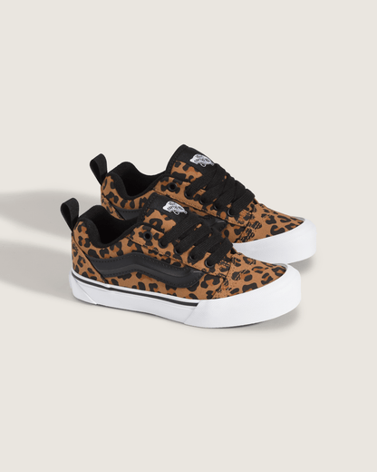 Big Kids' Knu Skool Shoe in Leopard Brown / Black | Vans on sale