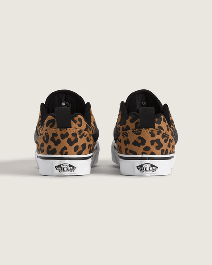 Big Kids' Knu Skool Shoe in Leopard Brown / Black | Vans on sale